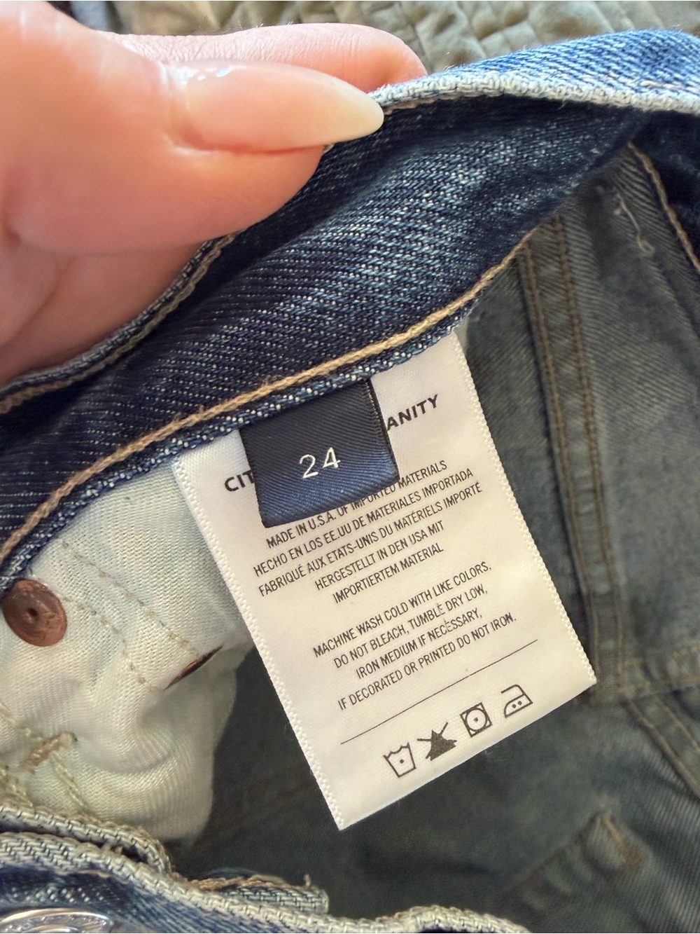 Citizens of Humanity Ayla Women's Jeans in Medium Blue - Picture 9 of 10